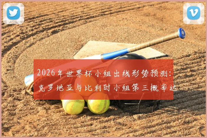 2026年世界杯小组出线形势预测:克罗地亚与比利时小组第三概率达95%及90%